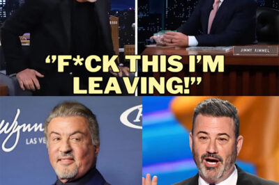 “You Went Too Far!” — Sylvester Stallone Walks Out on Jimmy Kimmel After Tense On-Air Showdown….