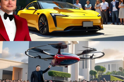 Elon Musk’s First Prototype of the Flying Tesla Car SHOCKED the World!.The future of transportation just took a giant leap! Elon Musk has unveiled the