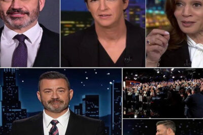 MEDIA EARTHQUAKE: THE REBELLION HAS BEGUN! In a move that’s sending shockwaves through every newsroom in America, David Muir, Rachel Maddow, and Jimmy Kimmel have broken free from corporate control — walking away from multimillion-dollar contracts to launch something totally unprecedented: The Real Room. Their message is loud, raw, and impossible to ignore: “We won’t be their puppets anymore.” For years, audiences have watched trusted journalists get muzzled, truth get twisted, and stories buried. But now, three of the biggest names in television are taking a stand — and millions are cheering them on. The Real Room isn’t just a show. It’s a movement. A declaration of independence from corporate media’s grip. Insiders say their mission is simple: truth without filters, courage without compromise, and stories that can’t be bought. And early buzz suggests what’s coming next could turn the entire industry upside down. This isn’t business as usual — it’s a revolution for anyone who still believes truth matters