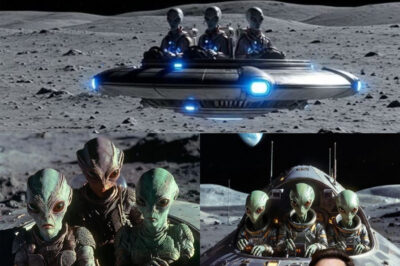 ELON MUSK SHOCKS THE WORLD! Nasa accidentally recorded 3 aliens controlling a UFO on the moon – the video left Elon speechless right on livestream!