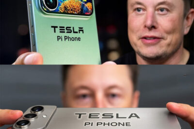 “Elon Musk Declares War on Apple!” – Tesla Unveils $789 Pi Phone, Ready to End the iPhone Era with Starlink and Solar Power