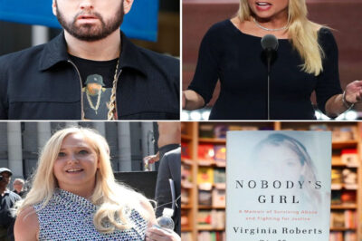 “EMINEM SHOCKS THE NATION WITH A RAW, TEARFUL TRUTH BOMB — LIVE Tribute to Virginia Giuffre Explodes Into Fiery Call-Out of Pam Bondi and the Powerful, Igniting America’s Deepest Outrage!! In a moment that shattered all expectations, Eminem began his show not with music, but with a gut-wrenching tribute to Virginia Giuffre