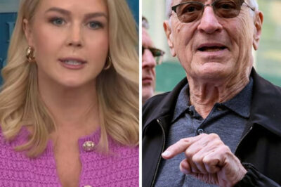 “Sit Down, Barbie — You’re Not a Role Model for Anyone.” Robert De Niro Exposes Karoline Leavitt With One Cold Sentence That Left Her Chair Empty and America Stunned