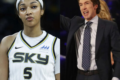 JOEL OSTEEN POINTS STRAIGHT AT ANGEL REESE: “GOD WILL NEVER FORGIVE YOU” — 30 SECONDS LATER, SHE TURNED THE ENTIRE CHURCH INTO A SCOREBOARD Against “COLD FACTS”