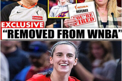 BREAKING: WNBA Referee SUSPENDED After Caitlin Clark Injury — Leaked Footage Shows What Fans Were NEVER Meant to See.