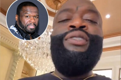 Rick Ross Calls Out 50 Cent Over Mental Health, 50 Fires Back with Brutal Reply! Rick Ross recently took to Twitter to call out 50 Cent, saying: “50 Cent mocks other Black artists for fun without realizing mental health is real. He might be pushing them toward breakdowns. Even I was trolled for being a cop once. 50, be mindful of others’ pain. Boss talk!”