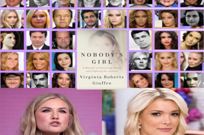 OUT OF CONTROL: ERIKA KIRK & MEGYN KELLY SHAKE THE NATION AFTER ALLEGING A HIDDEN LIST OF 32 POWER PLAYERS CONNECTED TO GIUFFRE’S STORY — “THE SILENCE IS OVER”