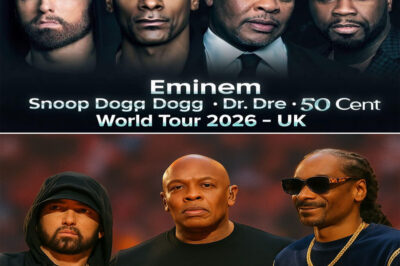 “I’M SELLING MY HOUSE FOR TICKETS” — Fans are already spiraling after leaks hint at an onstage reunion between Eminem, Dr. Dre, and Snoop Dogg — a comeback so unexpected insiders are calling it “the biggest rap moment of the decade.” But with whispers of a newly mixed Forgot About Dre and a 24-year-old track finally coming alive, no one can tell where the truth ends… or how big this could get.