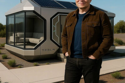 BREAKING NEWS: ELON MUSK SHOCKS THE WORLD WITH $8000 TESLA TINY HOUSE — FREE LAND, ZERO TAXES, AND A NEW ERA OF LIVING Elon Musk has unveiled the Tesla Tiny House, priced at only $8000, sending shockwaves through the real estate market. This foldable, solar-powered smart home comes fully furnished, with zero property taxes and free land placement as part of Tesla’s sustainable living initiative. Inside, it features voice-controlled AI, Starlink Wi-Fi, off-grid solar panels, and a minimalist design that reimagines affordable luxury. Experts are dubbing it “the house that could end the housing crisis forever.”