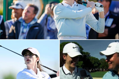 Caitlin Clark lit up The Annika with a tee-off so perfect the crowd thought she’d secretly hired a PGA coach — but the truth was far more ridiculous. She broke into laughter explaining that her caddie had vanished to the bathroom at the exact moment she needed guidance, leaving her to “figure it out” like a stranded rookie on day one. The irony of her best swing happening when she had absolutely zero help…