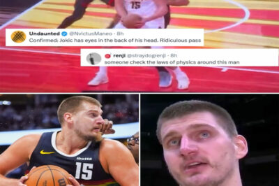 Nikola Jokic Pulls Off a Mind-Blowing No-Look Pass Against the Rockets That Has Fans Convinced He Has Eyes in the Back of His Head and Is Defying the Laws of Basketball