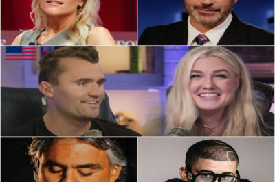 “CHARLIE KIRK’S FINAL ASIA MISSION — BUT ERIKA TURNS HIS LEGACY INTO A MEDIA TOOL? JIMMY KIMMEL & MEGYN KELLY ERUPT IN OUTRAGE!”