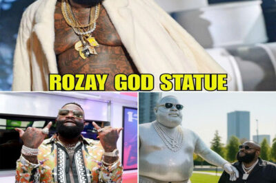 Rick Ross UNVEILS $5M Diamond Statue of HIMSELF — 10-Foot “Rozay GOD” Monument Sends MIAMI Into SHOCK!