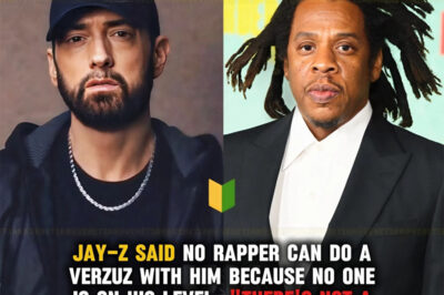 BATTLE OF THE GODS: Jay-Z Sparks the Ultimate Verzuz Challenge — and Eminem Fires Back with a Line That Shook the Internet.