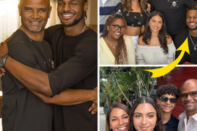 “Bronny James Blushes Bright Red at Girlfriend’s Birthday Dinner – Whitfield Dad’s Comment Sparks Online Frenzy!” Bronny James recently attended his girlfriend Salli Richardson-Whitfield’s birthday dinner with her family, leaving fans eagerly watching every moment. An unexpected comment from Whitfield’s dad made Bronny blush bright red, creating a scene that was both funny and adorable. The atmosphere at the dinner immediately became full of tension, sparking nonstop chatter across social media. Even Bronny’s small gestures during the evening made fans both laugh and gasp, as if he was nervously facing his future father-in-law.