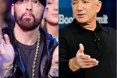 “WAKE UP, JEFF”: EMINEM STUNS THE WORLD — DUMPS AMAZON, CALLS OUT BEZOS, AND DESTROYS TRUMP WITH EIGHT WORDS