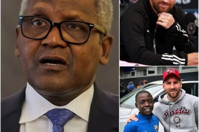 BREAKING NEWS: African billionaire Aliko Dangote – the richest man on the continent – has shocked the world by inviting global football icon Lionel Messi to take part in the world-renowned charity event, “The Charity Race for African Children.” With a total prize fund of $10 million, all proceeds from the event will be used to build schools and hospitals for underprivileged children in the sub-Saharan region. “Messi is a symbol of resilience and perseverance, and I believe his presence will draw the world’s attention to our mission,” Dangote declared. The invitation has caused a massive stir across social media, with millions urging Messi to join the cause. Yet, no one expected that Messi’s emotional response would move the entire world to tears.