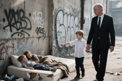 A BILLIONAIRE FOUND THE EXACT DOUBLES OF HIS SON LIVING ON THE STREET AS BEGGARS.