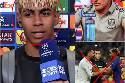 IMMEDIATELY AFTER THE CLASSIC: Dani Carvajal insulted Lamine Yamal right after the match, prompting Yamal to file a complaint with the Royal Spanish Football Federation, demanding not to play with Carvajal again. Coach Luis de la Fuente responded immediately with an official statement