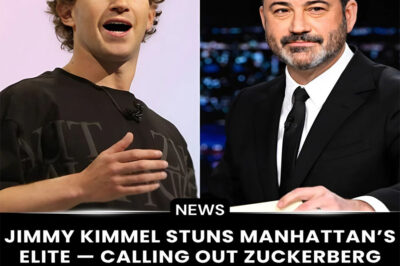 BREAKING: Jimmy Kimmel STUNS Manhattan’s Elite — Calling Out Zuckerberg and Musk for Billionaire Greed, Then Donates $10 Million to Prove His Point…