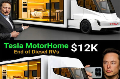 Tesla MotorHome $12,000? Elon Musk’s Secret Project Leak Shocks the Entire RV Industry
