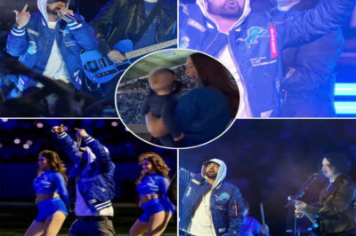THE DETROIT MOMENT NO ONE SAW COMING — Jack White’s Halftime Show EXPLODES as Eminem Storms the Field, And Cameras Catch Hailie and Baby Elliot Watching His First Detroit Stadium Comeback Together… A Three-Generation Mathers Moment Fans Are Calling ‘The Most Emotional Thanksgiving Classic Ever’
