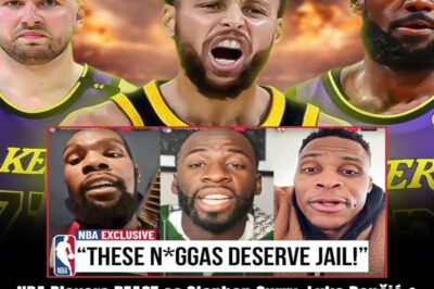 “THE HOLY TRINITY” FALLS?! NBA Players REACT as Stephen Curry, Luka Dončić & LeBron James Are Reportedly ARRESTED in SHOCK Gambling Sting — Fans Say, “This Can’t Be Real!”