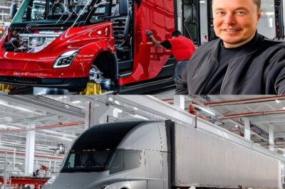 Elon Musk stunned the world: Tesla Semi officially entered mass production, unprecedented low price – saving up to 200,000 USD in just 3 years, threatening to “wipe out” diesel trucks!