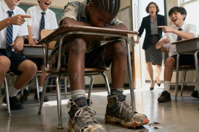 Poor Black Boy Is Bullied For Wearing Torn Shoes — What His Teacher Discovers About Him Leaves The Class Speechless…