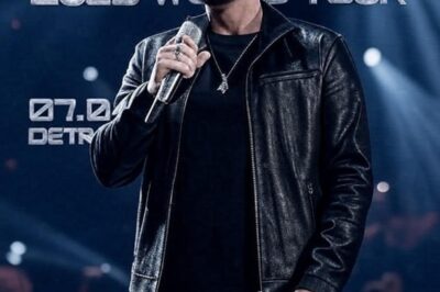 Is Eminem Finally Back in the Studio? Rumors Swirl of a “Back-to-Roots” Album — and a Massive 2026 World Tour That Could Mark His Big Return. He’s been quiet for months — too quiet, say fans. Now, whispers are spreading across Detroit that Eminem is secretly back in the studio, crafting what insiders describe as “a return to his rawest form since The Marshall Mathers LP.” Sources claim the rapper has already recorded several tracks at a private Detroit studio and is keeping everything under lockdown — “no phones, no leaks,” one insider said. But that’s not all — a few fans who claim to have caught a glimpse of the sessions insist they “heard something no one could’ve imagined.” Whether it’s a new sound, a shocking collaboration, or the return of Slim Shady himself remains a mystery — for now.