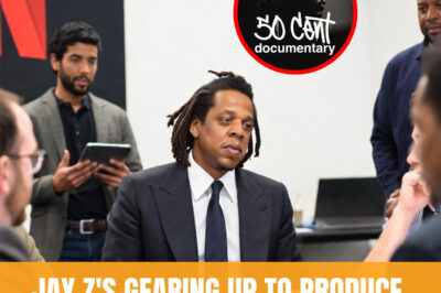SHOCKING UPDATE: JAY Z OFFICIALLY ANNOUCES THAT HE’S GEARING UP TO PRODUCE A NETFLIX DOCUMENTARY TITLED “50 CENT DOCUMENTARY” to flip the script and set the record straight once and for all. But the bold decision he made right after a closed-door meeting with Netflix’s production team… is the twist no one saw coming…