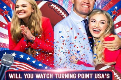 AMERICA’S OTHER HALFTIME: Turning Point USA Unveils “The All-American Halftime Show” — And the Mystery Guest List Is Already Setting the Internet on Fire