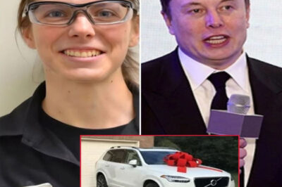 A poor woman working in maintenance at a SpaceX facility helped Elon Musk fix a flat tire — and the next morning, a white pickup truck suddenly appeared in front of her house!