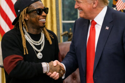 CONGRATULATIONS: Last night, President Donald Trump presented Lil Wayne with the prestigious Kennedy Center Honors