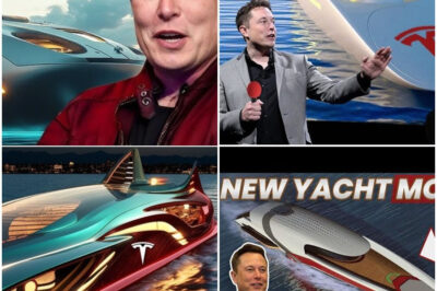 WORLD SHOCKED: Elon Musk Unveils Tesla’s First Electric Yacht, Redefining Luxury, Green Tech, and the Lifestyle of the Super-Rich