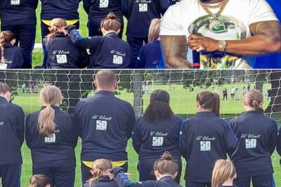 50 Cent’s surprise sponsorship of a Cardiff under-14 girls’ football team is winning hearts around the world! After hearing that AFC Rumney needed new kits, the rap icon stepped in—outfitting the squad with brand-new jerseys and equipment stamped with his name and the G-Unit logo.