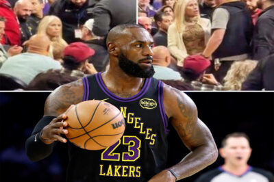 “SHE SAID SOMETHING THAT CROSSED THE LINE, AND I WILL NOT LET THAT CONTINUE IN THIS BUILDING”—LeBron Kicks Out Courtside Fan Mid-Game and Then Does the Most Unexpected Thing Everyone Is Talking About