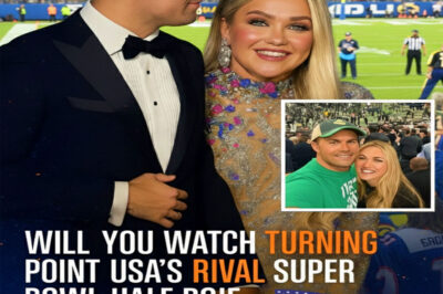 “THE SHOW THE NFL DIDN’T EXPECT?” — Erika Kirk & Turning Point USA just dropped The All-American Halftime Show, and it’s sending shockwaves through both Hollywood and Washington.