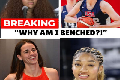 FIERY SHOTS FIRED! Angel Reese is furious after Team USA suddenly thrust Caitlin Clark into the starting lineup! Tensions at the Duke training camp have hit an all-time high, and old controversies are haunting Reese once again. Did she actually try to copy Clark’s golf success too? This petty drama is more shocking than any reality show!