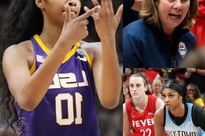“She’s only better than me because she’s white, but skill-wise, not necessarily!” Angel Reese angrily accused coach Kara Lawson of favoritism toward Caitlin Clark and neglecting her after being dropped from the starting lineup and relegated to the bench. This blunt statement has ignited a fierce firestorm of debate in the women’s basketball community. Just 15 minutes later, Team USA was forced to issue a shocking statement that only intensified the social media uproar like never before.