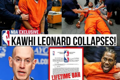 “Shocking: Kawhi Leonard is banished from the NBA forever – $28 million contract exposes a shocking truth! After a long silence, he was finally exposed in a cheating scandal that shook the entire basketball world. When the verdict was announced, the “life sentence” twist left everyone stunned and silent!”