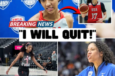 “I QUIT” ROCKS TEAM USA — AND IGNITES STRIKE FURY! Angel Reese reportedly walked out of camp moments after the starting lineup dropped, as Caitlin Clark’s on-court dominance reset the hierarchy.