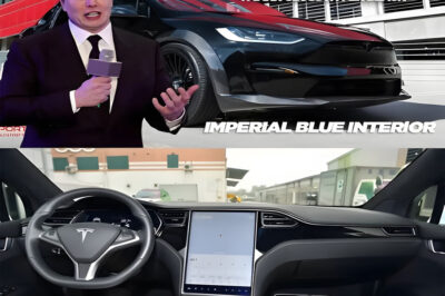 Elon Musk unveils the 2025 Tesla Model X TLargo-R — a wide-body carbon fiber beast with a jaw-dropping custom interior