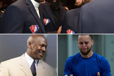 The NBA world was shocked: Michael Jordan gave Curry a box – But when he opened the box, he discovered a piece of paper receipt that shocked everyone. Not only were the $30 million shoes the most expensive on the planet, but the mysterious message inside also left Curry speechless on live television.