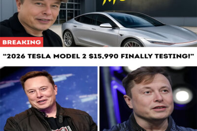 2026 Tesla Model 2 $15,990 Finally Testing! Elon Says It’s Coming Before November!