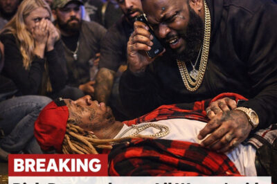 BREAKING: Rick Ross rushed to Lil Wayne’s side after the rapper suddenly collapsed during a shocking medical emergency. Fans were left in tears, and the entire Nashville community was stunned as Rick Ross urgently called for an ambulance. Moments later, the hip-hop icon emotionally revealed just how serious Lil Wayne’s health situation truly is…