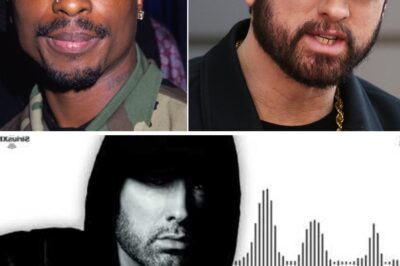 EMINEM’S TRIBUTE SHAKES UP HIP-HOP: In a rare on-air moment, Slim Shady paused his playlist to pay tribute to the man he called “the greatest musician of all time.”