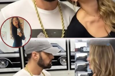 Eminem has one “untouchable” rule in the studio — but stylist Katrina Malota is the one and only exception. An insider claims she’s the only person allowed to step inside the booth and even adjust his outfit while he’s rapping. A privilege no one else has ever had… and now fans are wondering: what role does Katrina play in Eminem’s upcoming new era?
