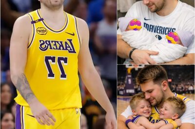 Five years ago, Luka Dončić adopted twin orphaned children from the slums. He gave the boys love and a new life. Today, the miraculous transformation of one of the boys, a touching gesture, and a small but meaningful gift presented to thousands of spectators touched Luka Dončić’s heart so deeply that he could not hold back his tears.