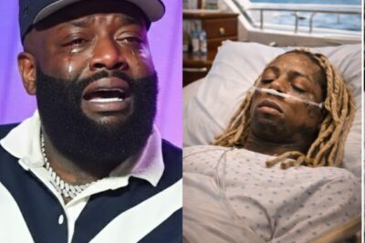 CRITICAL MOMENT: Chaos erupted in Nashville as Lil Wayne suddenly fell ill, prompting Rick Ross to rush to his long-time friend’s side. With fans watching in disbelief, Ross signaled for an ambulance as the situation turned dire. The hip-hop mogul has since broken his silence, giving a tearful account of the health crisis Lil Wayne is currently facing…